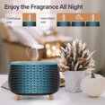 thumbnail image 3 of Diffuserlove  400ml Triangular Bottom Humidifier, Essential Oil Diffuser, 7 Night Light Colors, 2 Mist Modes, Aromatherapy, Fresh Air(Green), 3 of 10