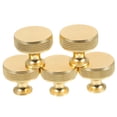 thumbnail image 4 of HINTRMENT 5 Pcs Poignées de Commode en Métal Doré Poignée de Meuble en Alliage d'Aluminium Accessoire Style Moderne, 4 of 8