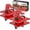 Red, variant on Nilight 2PCS Tractor Bucket Grab Hook 3/8'' Heavy Duty Drop Forged Steel Bolt On Zinc-Coated Cast Tow Max 15000 LBS Green