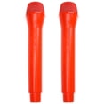 thumbnail image 1 of CIMAXIC Fête 2 Pcs Faux Microphone Modèle Accessoire Faux Microphone Accessoire Accessoire de Scène Costume Accessoire pour Fête,9.45"X2.17"X2.17 Pouces, 1 of 5