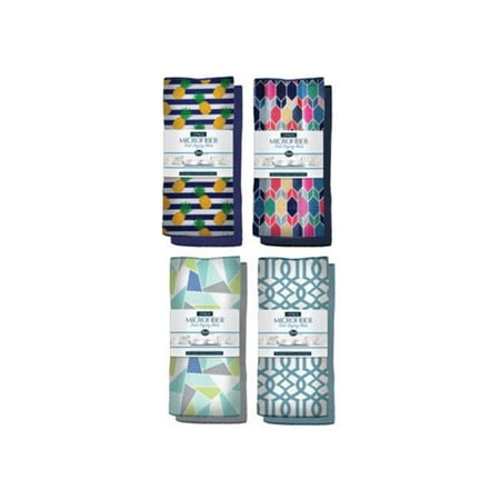 

Kole Imports AF969-9 15 x 20 in. Kitchen Digest Dish Drying Mats in Assorted Colorful Prints 2 Per Pack - Case of 9