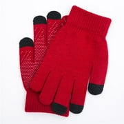 3P Experts Winter Touch Gloves  Red
