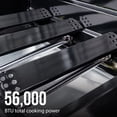 thumbnail image 5 of Expert Grill 4-Burner Propane Gas Grill with Side Burner and Side Table, Dark Gray, 5 of 16