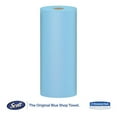 thumbnail image 3 of Shop Towels, Standard Roll, 1-Ply, 9.4 x 11, Blue, 55/Roll, 30 Rolls/Carton | Bundle of 2 Cartons, 3 of 6