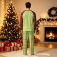 thumbnail image 5 of Lvotionpl 2026 Family Christmas Pajamas Matching Sets, Matching Family Christmas Pjs Long Sleeve Top & Pants Set Matching Holiday Family Pajama Xmas Sets, 5 of 5