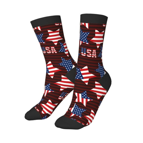 Kids Girls Boys Socks - American Stars Comfort Breathable Crew Socks for Boys Girls Kids, Soft Athletic Running Socks for Boys Socks 6-10 Years Old