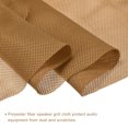 thumbnail image 3 of Uxcell Speaker Grill Cloth Polyester Fiber Mesh Fabric 1x1.65M/39x65Inch for Stereo Dustproof Brown, 3 of 5