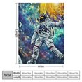 thumbnail image 4 of BCIIG Space Suit Warm Lightweight Blanket Soft Fleece Blankets Throw Blanket for All Seasons, Excellent Hand Feel Blanket for All Seasons 60x80in, 4 of 6