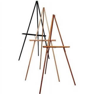 Sofullue 10PCS Small Desk Easels Canvas Painting Holder Wooden Tripod  Easels Tabletop Display Stand for Photo Chalkboard Signs