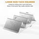 thumbnail image 2 of Taco Holders Set Of 6, Taco Stand, Stainless Steel Taco Holder, With Easy-access Handle, Each Can Hold 2 To 3 Tortillas, Oven Safe For Baking, Dishwas, 2 of 5