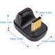 thumbnail image 4 of Adaptador USB C de 40 Gbps, paquete de 2, adaptador de extensión USB C macho a hembra compatible con 8 K a 60 Hz y 10 W, compatible con Thunderbolt 3/4 y tipo C, interfaz USB Dev, 4 of 5
