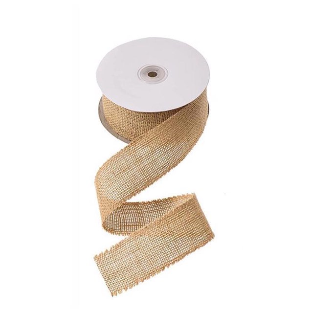 Bearachild Cintas de arpillera de yute natural para bodas, manualidades, envoltura de regalo, decoración Type4 NO4