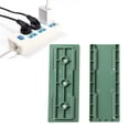 thumbnail image 4 of Punch-Free Adhesive Wall-Mounted Power Strip Holder - Removable & Reusable PP Organizer for Power Strips, WiFi Routers, Remote Controls, Paper Towel Boxes & Adapters, Easy Install for Kitchen,, 4 of 7