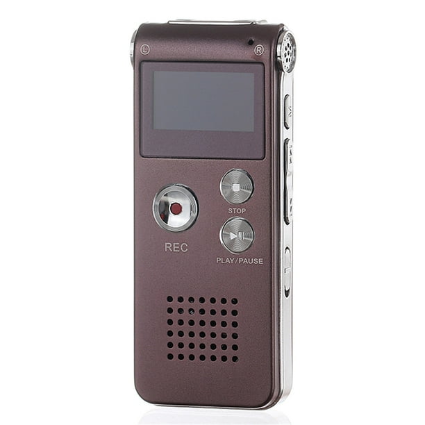 8BG Grabadora de voz digital Grabadora de sonido Reproductor de audio MP3 Mini grabadora de sonido con micrófono