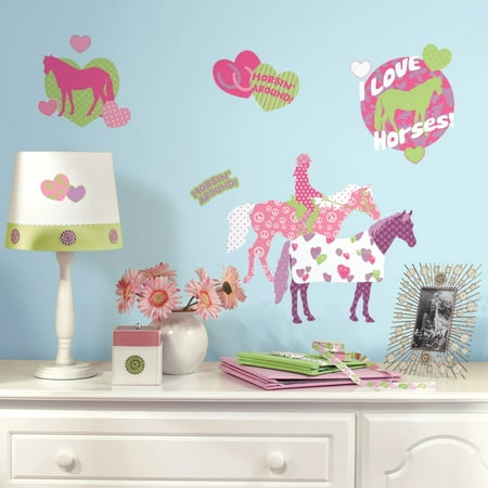 Wild Horses Peel - RoomMates Horse Crazy Peel & Stick Wall Decals
