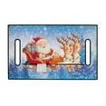 thumbnail image 7 of Binienty Christmas Golf Cart Towel Seat Covers Club Car Old Ds Golf Cart Seat Cover Washable Soft 2 Passenger Seats Golfcart Blanket Protector, Santa Claus Reindeer, 7 of 7