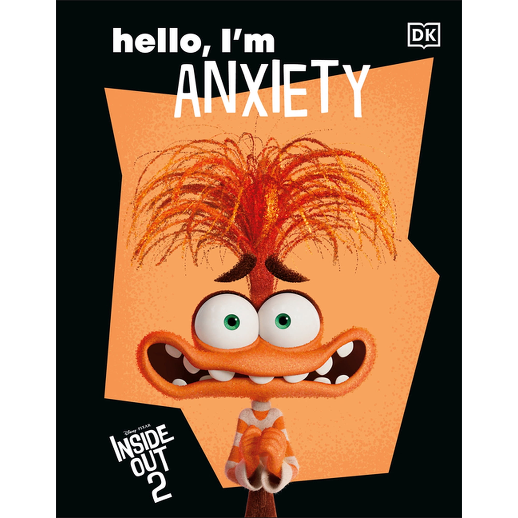 Disney Inside Out 2 Hello, I'm Anxiety, (Hardcover)