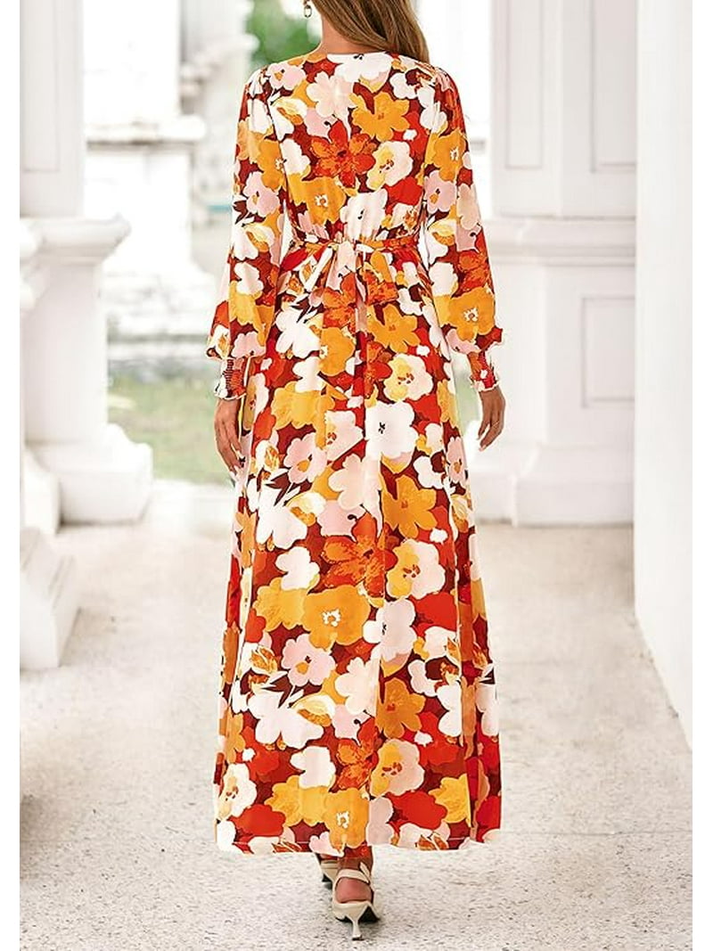 slim fit dress slacks Alexis Fall Floral Dress M main image 0