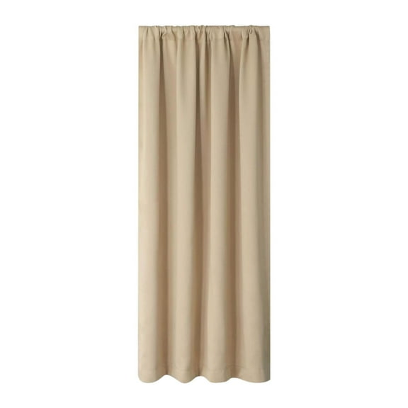 Blackout Curtains for Bedroom & Kitchen | Thermal Insulated Energy Saving Soundproof Window Treatments | Solid Color Silk Curtain Panel