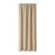 thumbnail image 2 of Uuiauoio Blackout Curtain Panel Solid Color Silk Like Fabric Thermal Insulated Energy Saving Window Drapes for Bedroom Kitchen Style Home Decor, 2 of 4