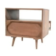 thumbnail image 3 of Moe's Home Collection O2 1 Drawer Modern Wood Nightstand in Natural, 3 of 10