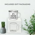 thumbnail image 4 of Koyal Wholesale Stainless Steel Campfire Coffee Mug, #1 Swim Coach, 1-Pack, 4 of 4