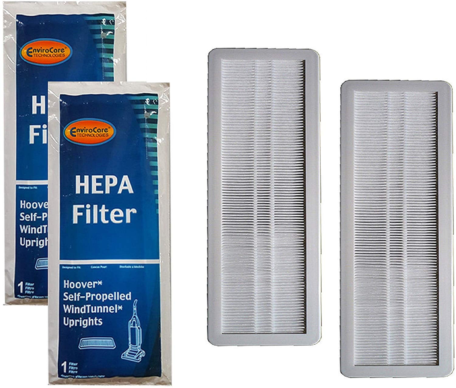 Replacement Part For Hoover EnviroCare Vacuum HEPA Filters for Self