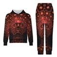 thumbnail image 2 of Tool Band 2 Piece Outfits Hoodie Sweatsuits Set Sweatpants Long Sleeve Sweatshirt Matching Joggers Tracksuit Sets, 2 of 7