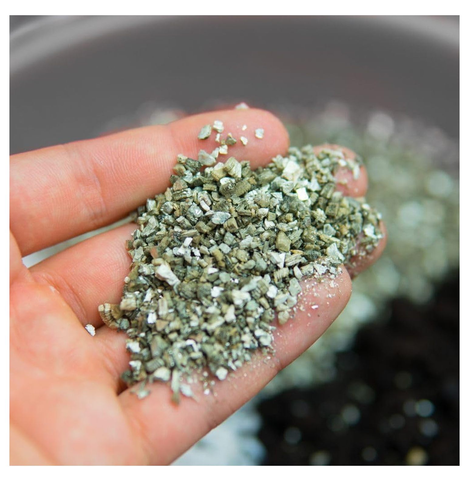Premium Organic Fine Vermiculite - 2 Cubic Feet (51 Quarts) - Soil Amendment for Indoor and Outdoor Gardens, Potting Orchids, , Fungi, and