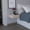 Gray, variant on Dark Brown Particle Board | Wall-Mounted for Floating Effect | Optimal Use of Limited Room Space