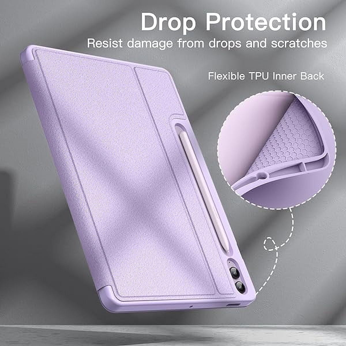 JETech Case for Samsung Galaxy Tab S9 FE+ / S9 FE Plus 12.4-Inch with S Pen Holder, Slim Folio Stand Protective Tablet Cover, Multi-Angle Viewing JETech Case for Samsung Galaxy Tab S9 FE+ / S9 FE Plus 12.4-Inch with S Pen Holder, Slim Folio Stand Protective Tablet Cover, Multi-Angle Viewing
