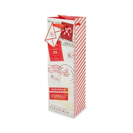 

North Pole Delivery Single-Bottle Wine Bag by Cakewalk