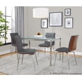 thumbnail image 2 of Fuji-Mason Swivel Dining Set - 5 Piece, Small Dining Table Set for 4, Kitchen Table Chairs Set of 4, Kitchen & Dining Room Sets, Kitchen Table Sets, Dining Room Table Set for 4, 2 of 5