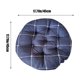 thumbnail image 3 of Cojín para Silla de Espuma Viscoelástica, Grueso y Suave, 40 X 40 X 45 Cm, Color Azul Liso | Cómodo Cojín para Comedor, Cocina, Patio, Suelo | Multiusos para El Hogar y El Exterior, 3 of 6