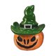 thumbnail image 4 of Figura de calabaza en miniatura, adorno de escritorio, regalo, estatua de resina, artesanía, accesorios para fotos Sombrero verde, 4 of 9