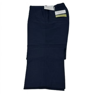 Perry Ellis Men's Portfolio Stretch Straight Leg Flex Flat Front