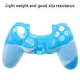 thumbnail image 3 of PS4 Controller Skin Grip Cover Case Set Protector de silicona suave Gel Goma Shell Antideslizante Thumb Stick Caps para Playstation 4 Controller Gaming Gamepad Ormromra 2033315-16, 3 of 8
