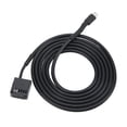 thumbnail image 1 of AUX IN Adapter Cable, Plug and Play Black ABS 3.5mm Stereo Input Adapter Practical  Stable Transfer  for 6000CD, 1 of 7