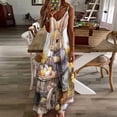 thumbnail image 3 of Easter Bunnies Rabbits Sleeveless Dress Woman Fashion Long Dresses Women's Summer Suit Dress Summer 2025 Women, 3 of 7