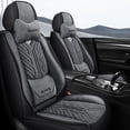 thumbnail image 2 of Juego completo de fundas universales para asientos de coche para Hyundai Sonata Accent Solaris Fiat Bravo Freemont 500 Argo Polestar 2 Accesorios para automóviles, 2 of 5