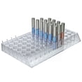 thumbnail image 3 of Azar Displays 225524 72 Round Slot Lipstick and Mascara Tray for Pegboard / Slatwall / Counter, 2-Pack, 3 of 4