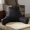 thumbnail image 3 of Jumbo Black Polyester Bed Rest Pillow, 3 of 5
