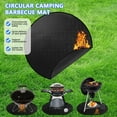 thumbnail image 5 of 24" Fireproof Under Grill Mats for Outdoor Grill,Small Fire Retardant Silicone Floor Mat for BBQ Camping Stove,Fire Pit,Waterproof,Grease Resistant,Patio,Deck Protector, 5 of 5