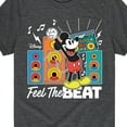 thumbnail image 3 of Disney - Mickey Feel The Beat - Toddler & Youth Short Sleeve Graphic T-Shirt, 3 of 5