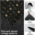 thumbnail image 3 of Black Gold Sun Moon Triangle Dreamcatcher Pattern Kitchen Rugs Sets Of 3,Kitchen Runner Rugs Non Skid Washable,Decorative Kitchen Floor Mats for Kitchen,Sink,Laundry,17"x30"+ 17"x47" + 17"x59", 3 of 6