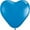 Dark Blue, variant on PMU 6 Inch Heart Shape Qualatex Orange Latex (25/Pkg) Pkg/1