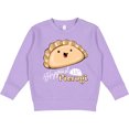 thumbnail image 2 of Inktastic Happiest Lil' Pierogi Toddler Sweatshirt, 2 of 4