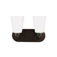 thumbnail image 1 of Sea Gull Lighting - Kerrville - 9.5W Two Light Bath Vanity Transitional, 1 of 2