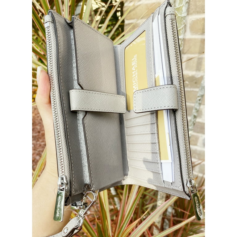 Mk double zipper wallet hotsell
