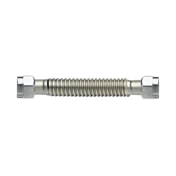 Brasscraft 4847174 0.75 FIP x 0.75 in. Dia. FIP Corrugated Stainless Steel 15 in. Connector